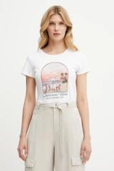 Liu Jo pamut póló fehér, WA5478. J6410 - fehér L