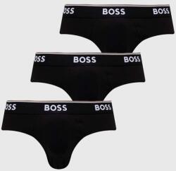 BOSS alsónadrág 3 db fekete, férfi - fekete XXL