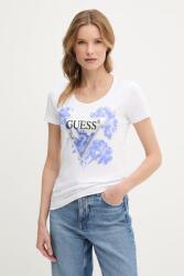 Guess t-shirt fehér, W5GI08 J1314 - fehér M
