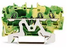 WAGO Földelő sorkapocs TS35 1-szintes 0.75-2.5mm2 zöld-sárga rugószorításos rugószorításos WAGO - 2002-1307 (2002-1307)