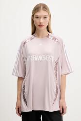 Adidas t-shirt Ovzd Jersey - rózsaszín S