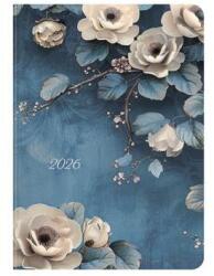 TopTimer Naptár, tervező, B6, napi, TOPTIMER, "Joy", fehér rózsa (26T022J-316) - nyomtassingyen