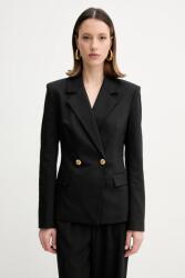 Marciano by Guess zakó SUNNY fekete, sima, kétsoros gombolású, 5GGN24 7311A - fekete 40