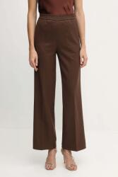 Liu Jo nadrág barna, magas derekú egyenes, MF5349 T159A - barna 40