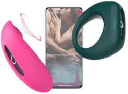 Magic Motion - párvibrátor szett (pink-zöld) - erotikashow