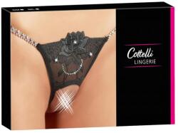 Cottelli Collection - Csillogó virág - nyitott tanga