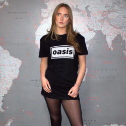 ROCK OFF Rochie de damă Oasis - Decca Logo - ROCK OFF - OASDRS01LB