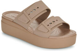 Crocs Papuci de vară Femei Brooklyn Buckle LowWdg Crocs Bej 37 / 38