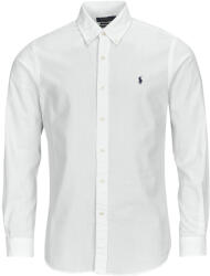 Ralph Lauren Cămăsi mânecă lungă Bărbați CHEMISE COUPE DROITE EN SEERSUCKER Polo Ralph Lauren Alb EU S