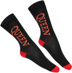 ROCK OFF Șosete Queen - Red Logo - ROCK OFF - QUSCK07MB