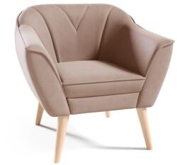ArtPK SIMON 204 fotel | fa lábak Színváltozat: Velutto 03