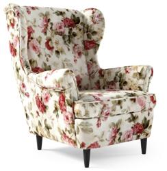 ArtPK Fotel LUCY 194 | fekete lábak Színváltozat: Coral WM82