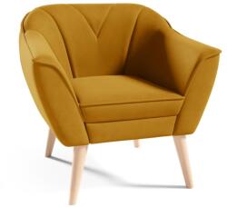 ArtPK SIMON 204 fotel | fa lábak Színváltozat: Velutto 08