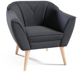 ArtPK SIMON 204 fotel | fa lábak Színváltozat: Velutto 19