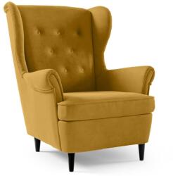 ArtPK CANDY 190 fotel | fekete lábak Színváltozat: Kronos 01