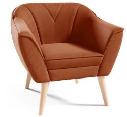 ArtPK SIMON 204 fotel | fa lábak Színváltozat: Velutto 33