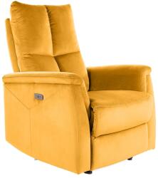 SIGNAL MEBLE Pihentető fotel NEPTUN VELVET | curry (NEPTUNVCU)