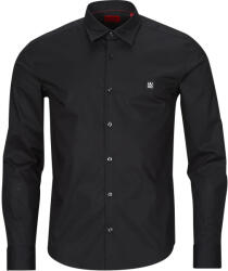 HUGO BOSS Cămăsi mânecă lungă Bărbați Ermo HUGO Negru EU L