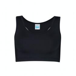 Just Cool Crop top sport pentru femei - Neagră | L (JC017-1000209463)