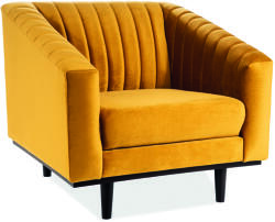 SIGNAL MEBLE ASPREY Bársony 1 fotel | sárga (ASPREY1VCU68)