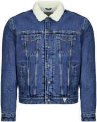 Guess Jachete Denim Bărbați SHERPA REG TRUCKER Guess albastru EU M