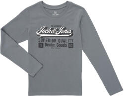 JACK & JONES Tricouri cu mânecă lungă Băieți JJELOGO TEE LS Jack & Jones Gri 164 cm