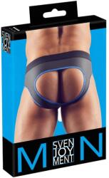 Svenjoyment - nyitott jock alsó (fekete-kék) - shop