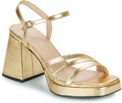 Wonders Sandale cu toc M5303 Wonders Auriu 38