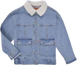 Levi's Jachete Denim Fete LVG DENIM JACKET W/ SHERPA COL Levis albastru 16 ani