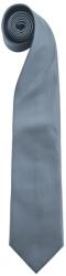 Premier Workwear Finom kötésű nyakkendő - Szürke (PR765-1000145902)