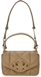 Moschino Genți Banduliere Femei EMBOSSED Q SUEDE Love Moschino Bej Unic
