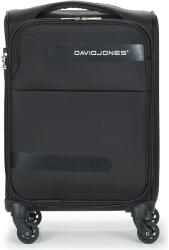 David Jones Valize flexibile BA-5049-3 CABIN 38L David Jones Negru Unic Valiza