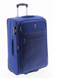 Gladiator kék két kerekű nagy textil bőrönd 209200