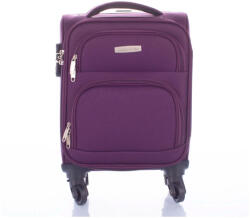 Leonardo Da Vinci lila négykerekü textil mini bőrönd 2307
