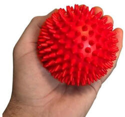 S-Sport Masszírozó labda, piros 7 cm