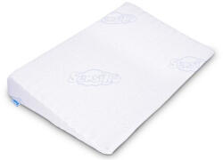Sensillo párna reflux ellen ék alakú 60x38cm fehér - babymax