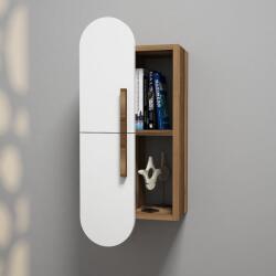 AG Fali polc Rose - Walnut, White (845HCT1605)