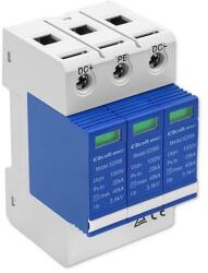 Qoltec DC túlfeszültség-védő levezető | 3P | 1000V | T2 | C (52586)