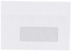 Bluering Boríték LC/6 öntapadó bélésnyomott jobb ablakos 35x90mm 114x162mm J28A20 Bluering® fehér (BORLC6JA35X90OT) - officefirst