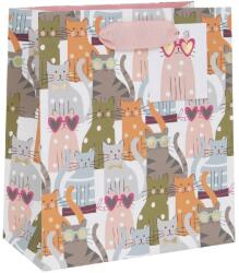 BSB Glick ajándéktasak (20x22, 5x10 cm) cicás (5) (GMT39)