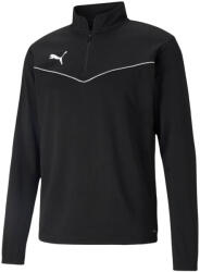 PUMA Férfi Team Rise melegítőfelső fekete