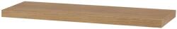 Autronic Etajeră de perete stejar natural, 80 x 24 x 4 cm, maro deschis Raft