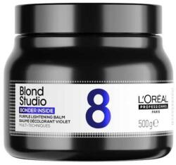 L'Oréal Professionnel Blond Studio 8 Bonder Inside Purple szőkítő balzsam, 500 ml - hajvarazs
