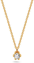 Heratis Forever Finom nyaklánc lab-grown gyémánttal, 14K sárga arany FLLG009