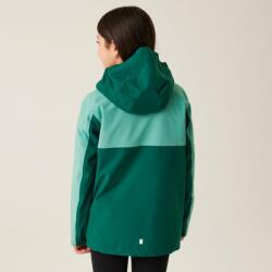 Regatta Girltrekktain3in1 Gyerek 3in1 kabát 10000 vízálló és lélegző zöld