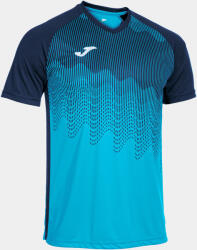 JOMA Tiger VI férfi póló türkiz-tengerészkék 2XS kék