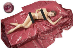  Fényes lepedő - bordó (200 x 230cm)