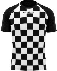 GIVOVA Dama sportpóló fehér-fekete XL fehér