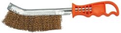 Vorel Drótkefe réz bevonatú, műanyag nyéllel, 270 mm (06965)