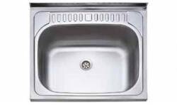 Kevmil K-317 600x500 mm teletetős mosogató, csaptelep bal oldalon (K-317B)